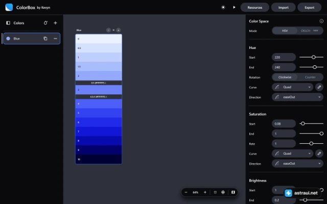Главная страница ColorBox