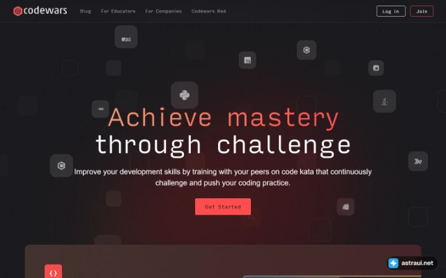 Главная страница Codewars