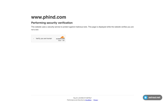 Главная страница Phind