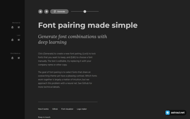 Главная страница Fontjoy
