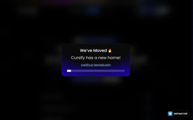 Главная страница Cursify