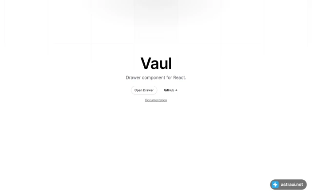 Главная страница Vaul