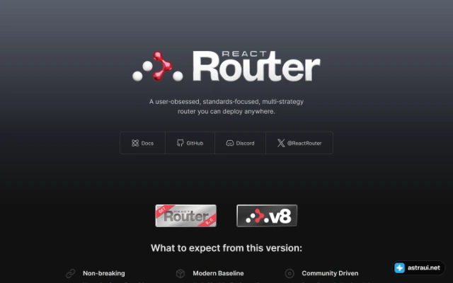 Главная страница React Router