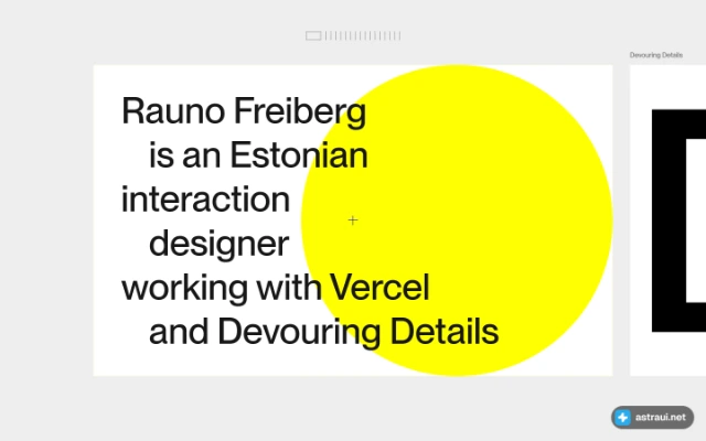 Главная страница Rauno Freiberg