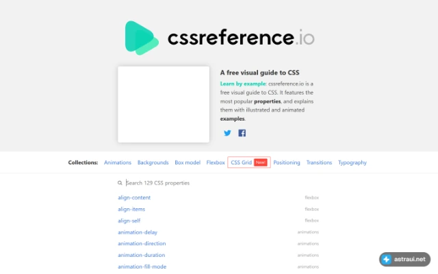 Главная страница CSS Reference