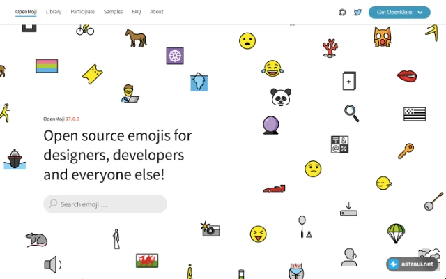 Главная страница OpenMoji