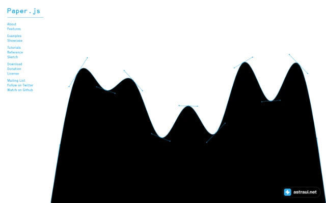 Главная страница Paper.js