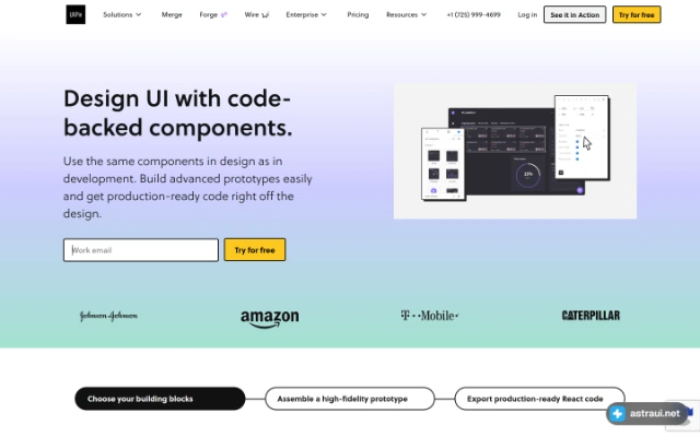 Главная страница UXPin