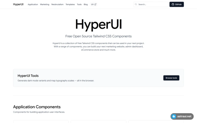 Главная страница HyperUI