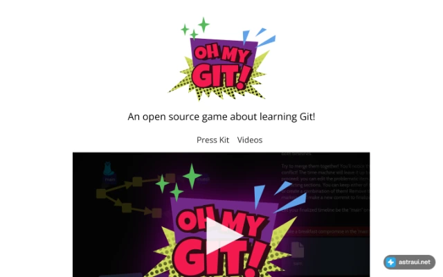 Главная страница Oh My Git!