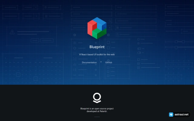Главная страница Blueprint