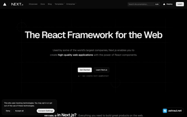 Главная страница Next.js